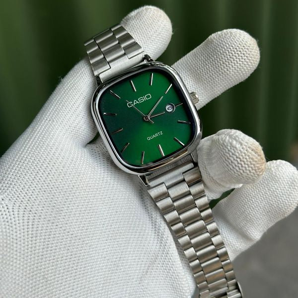 Casio Quartz Watch with Stainless Steel Bracelet