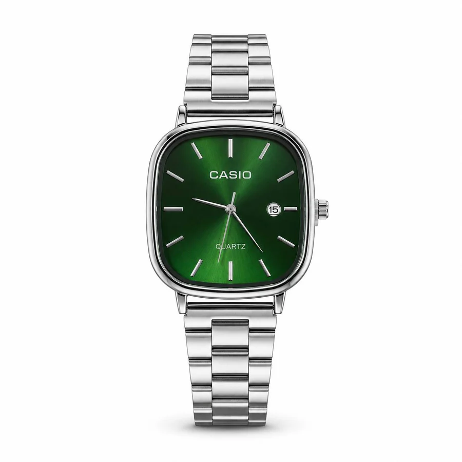 Casio Quartz Watch with Stainless Steel Bracelet
