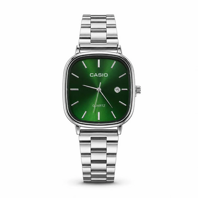 Casio Quartz Watch with Stainless Steel Bracelet