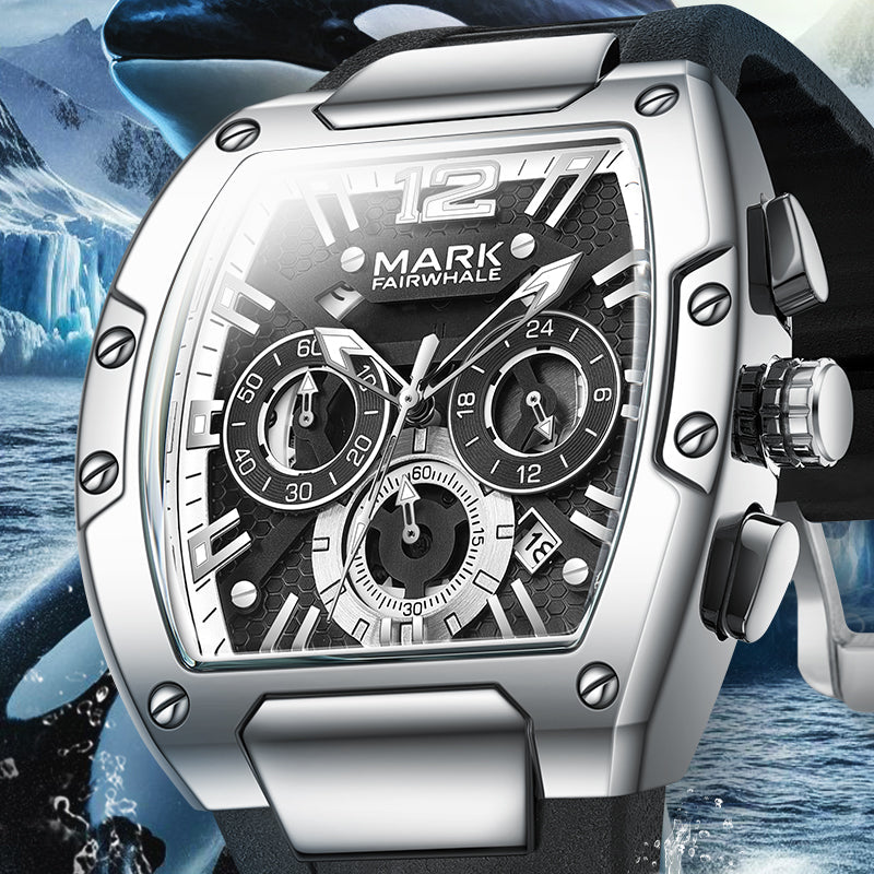 Mark Fairwhale Luxury Quartz Chronograph Watch