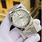 Poedagar Quartz Stainless Steel Water Resistant Men’s Day-Date Watch