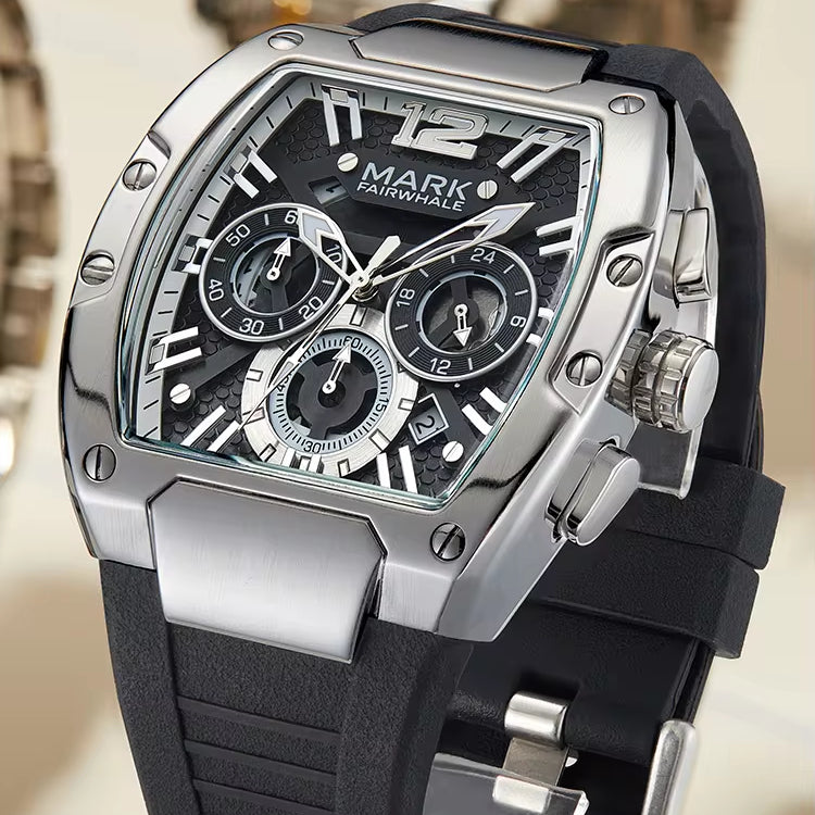 Mark Fairwhale Luxury Quartz Chronograph Watch
